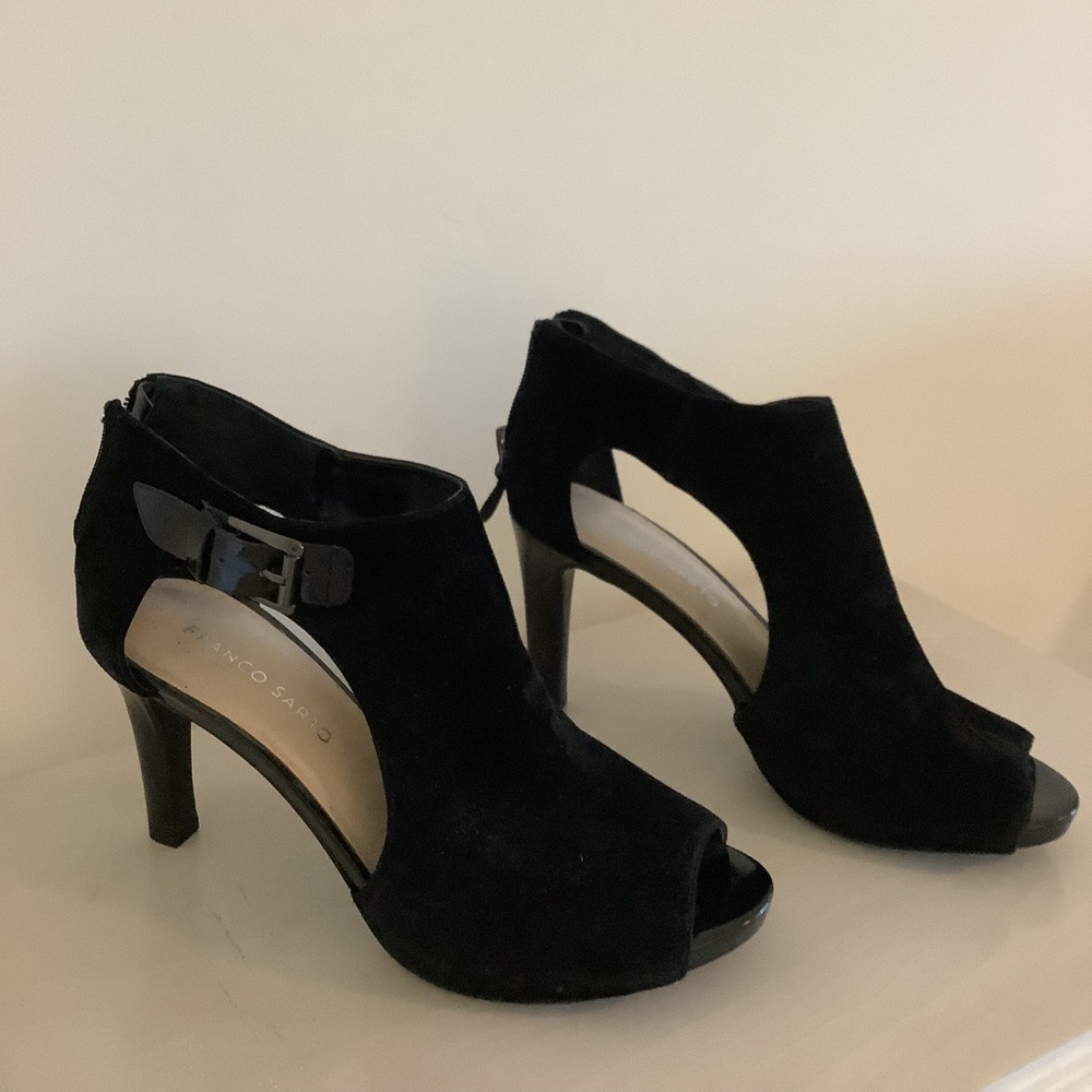 Franco Sarto Black Elegant Heels